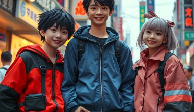 Embracing Style Explore the Fashionable Outfits of Harajuku's Most Iconic Characters from 'My Hero Academia' - Alihoub