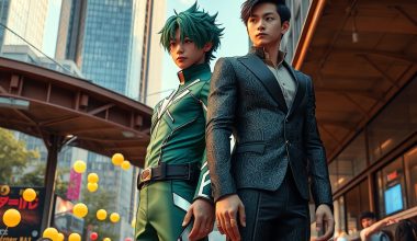 Fashioned Fantasy Exploring the Effortless Style of 'My Hero Academia' Characters - Alihoub