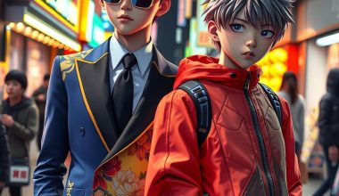Chic and Casual Exploring the Fashion Choices of Harajuku-inspired Characters in 'My Hero Academia' - Alihoub