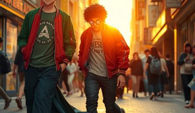 Neon Dreams Street Style Inspirations from Characters in 'My Hero Academia' - Alihoub
