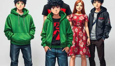 Fashion Fusion Exploring Casual Styles of Characters from 'My Hero Academia' - Alihoub