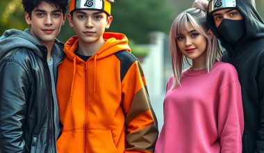 Unleashing Style Casual Fashion Inspirations from Naruto Characters - Alihoub
