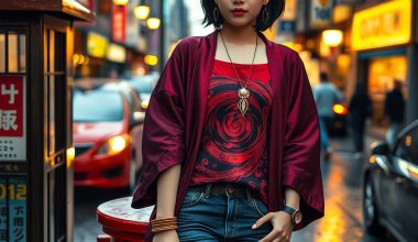 Street Style with a Twist Exploring the Trendy Looks of Yuuko from 'XXXHolic' - Alihoub