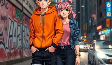 Chic and Casual Fashion-forward Styles Inspired by Naruto's Bold Characters - Alihoub