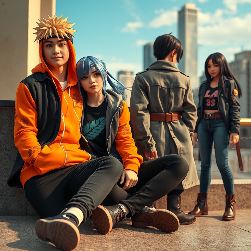 Stylishly Simple Casual Outfits Inspired by Naruto's Iconic Characters - Alihoub